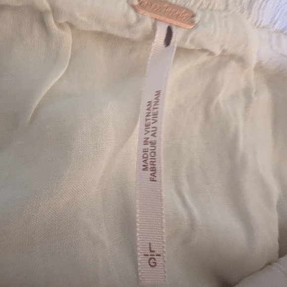 NWOT Free People - Tovah Set in tofu, size L - Picture 6 of 8